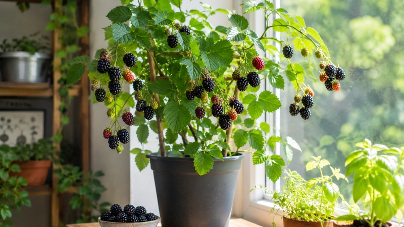 Grow Blackberries Indoors